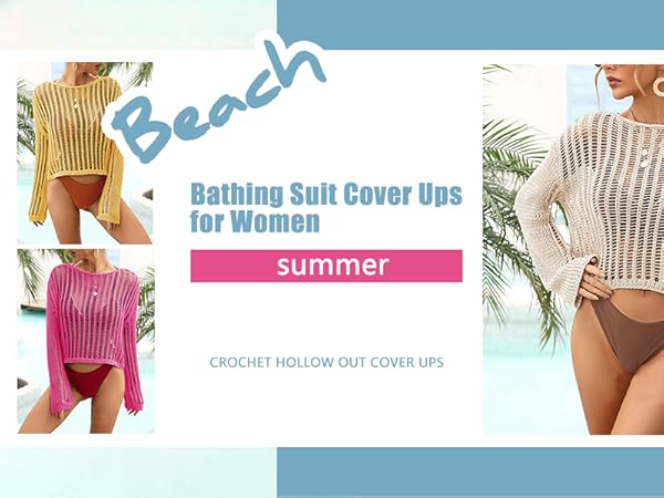 swim cover ups for women