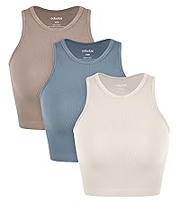 3-Pack Seamless Crop Tank