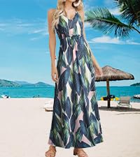 Hawaiian Maxi Dress