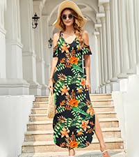 Tropical Maxi Dress