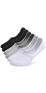 Thick Cushion Athletic Cotton No Show Socks