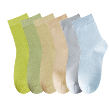 Multi Color Quarter Socks -C03