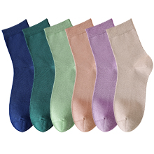 Womens Cotton Crew socks -C10