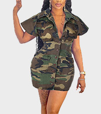 cargo dress coat