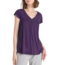 viscose pajama tops for women