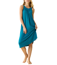 womens sleeveless nightgown with pockets