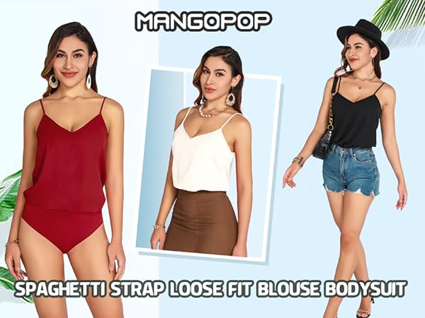 Spaghetti Strap Bodysuit 