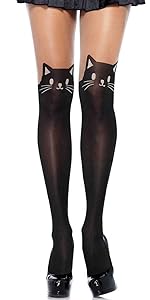 Kitty Kat Opaque Spandex Tights