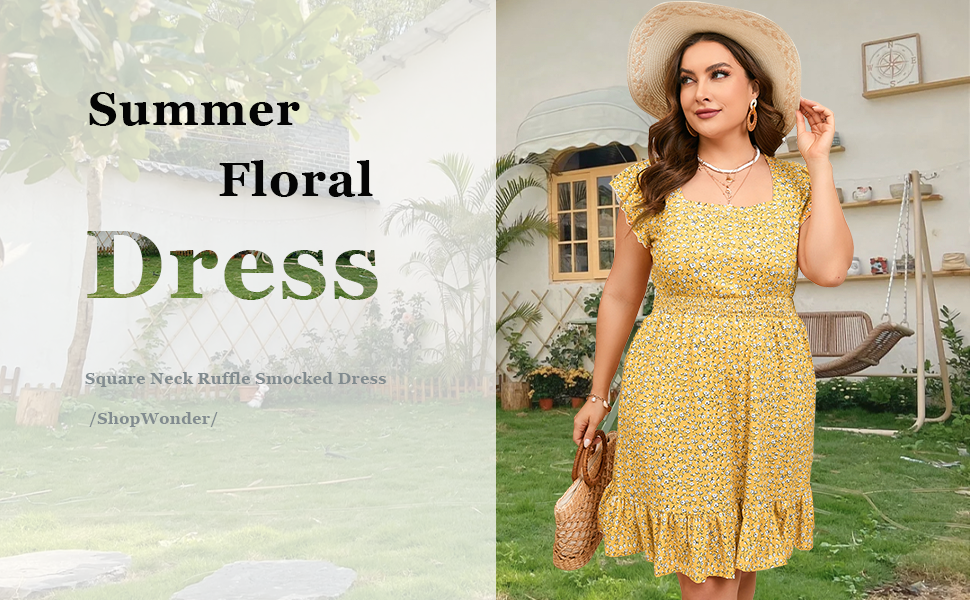  yellow dress plus size women plus size summer dresses with pockets sundress