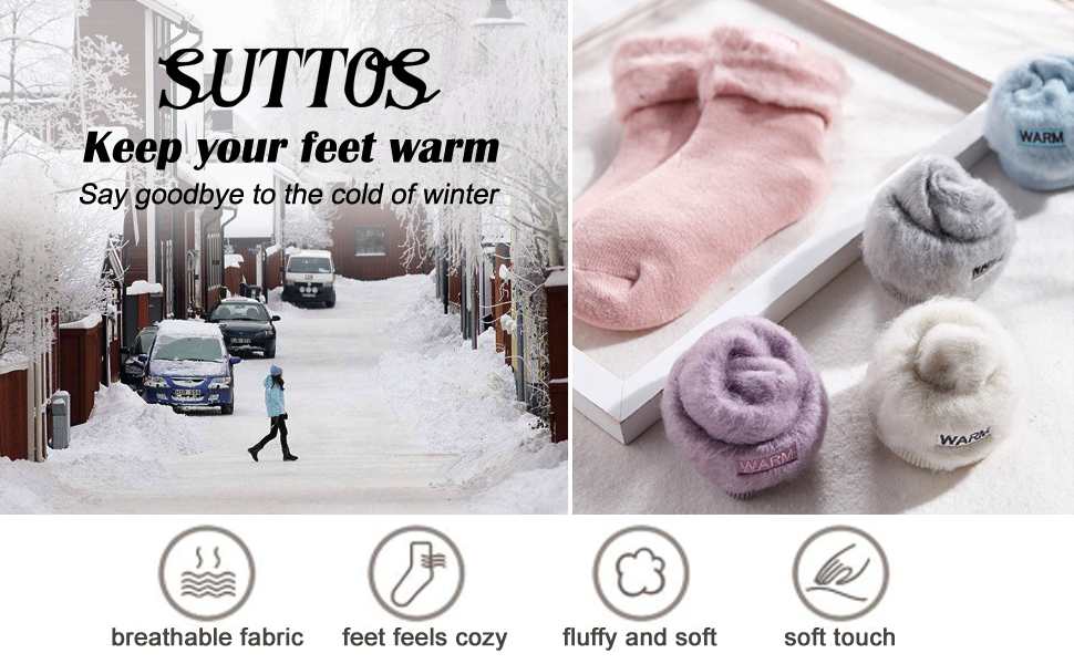 women warm winter socks