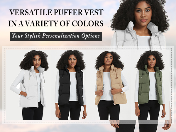 Women''s Quilted Puffer Vest