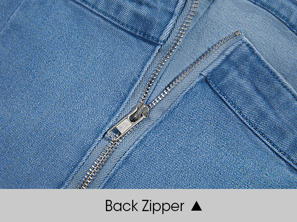 Back zipper