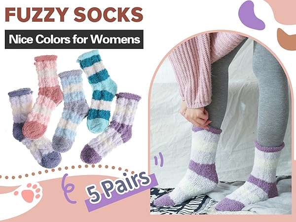 fuzzy socks