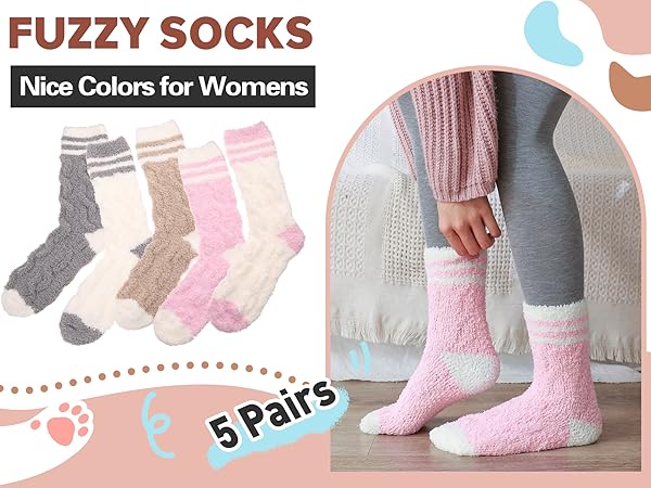 fuzzy socks