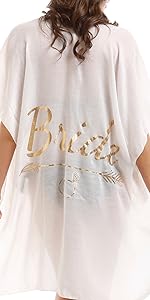 Summer Swimwear Bikini Beach Cover Up with Trendy Lettering