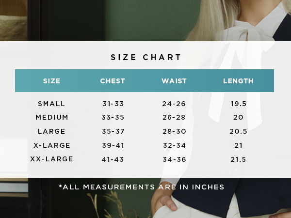 ivew026 size chart