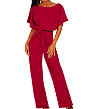 short sleeve jumpsuit for women