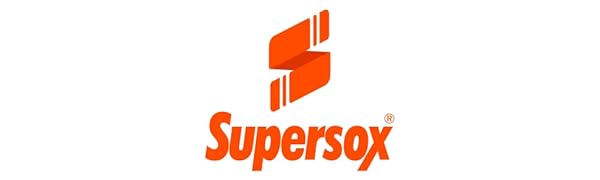 Supersox Brand Logo Mens and Women Socks