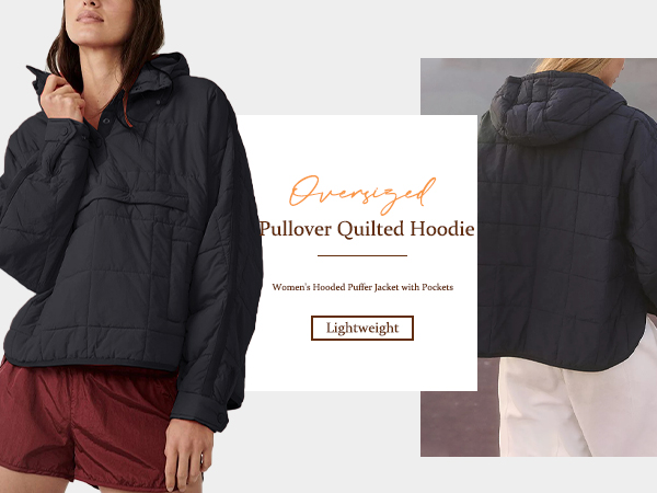 Quilted Packable Pullover