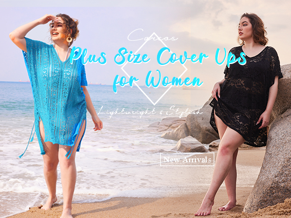 plus size cover ups