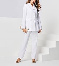 Ten-Button Pantsuit