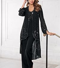 Beaded Pant Suit