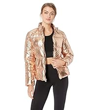 Metallic Puffer Jacket