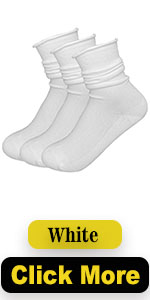 white socks for women cotton