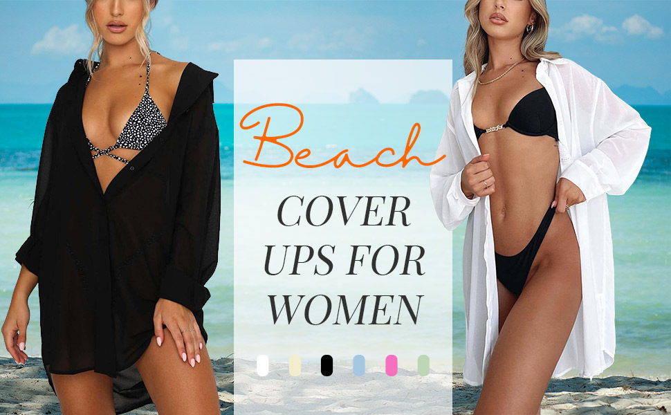 cover ups for swimwear women