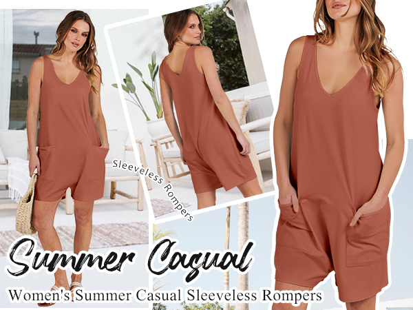 ANRABESS Jumpsuits for Women Casual Summer