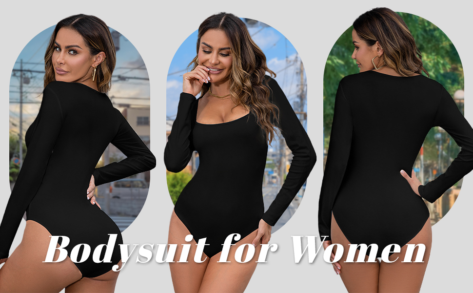 Women''s Square Neck Bodysuits