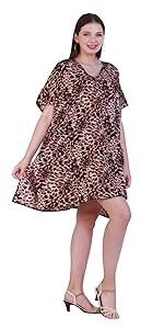 Leopard kaftan