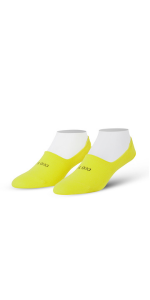 yellow no show socks