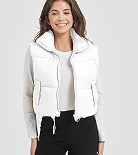 white puffer vest