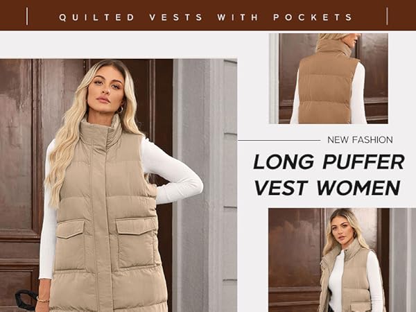 Long Puffer Vest