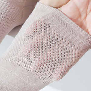 breathable mesh vent elastic socks