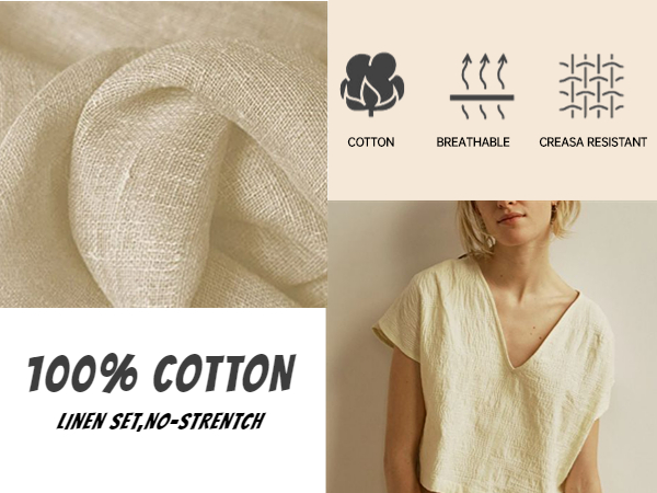 cotton linen sets