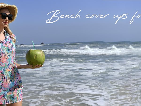 beach cover ups for women