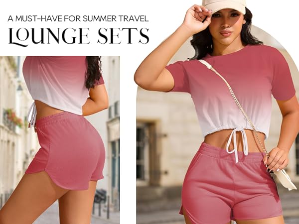 cute 2 piece outfits for women summer