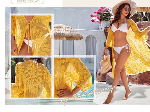 cover ups for swimwear women