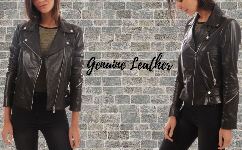 leather jacket women leather jackets for women 2023 genuine leather jacket woman biker jacket