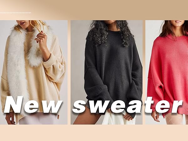 oversized crewneck sweaters