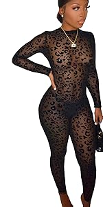 mesh jumpsuit for women sexy,see through jumpsuits for women sexy