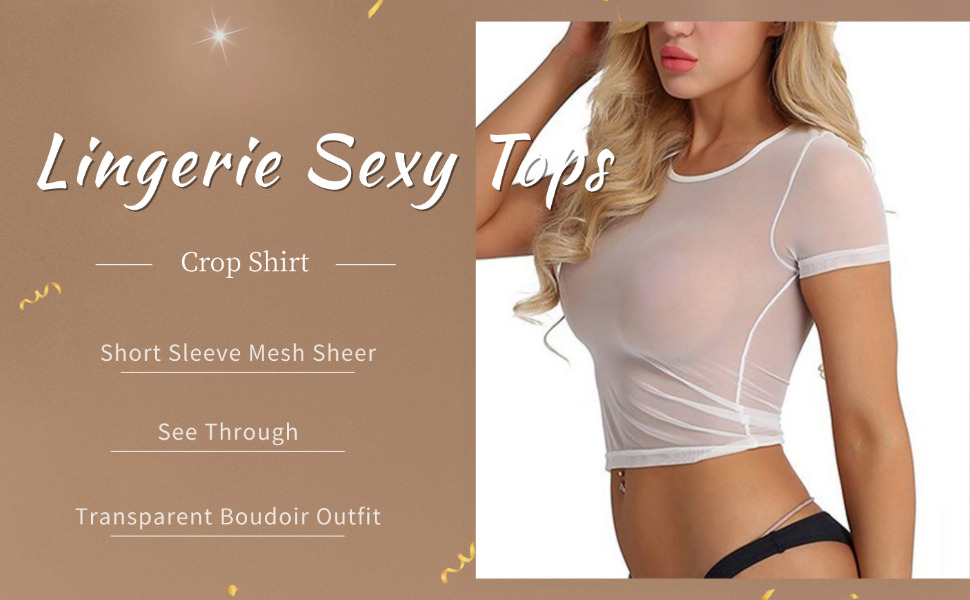 Womens Lingerie Sexy Tops