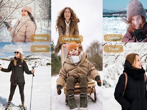 occasions of women winter coats