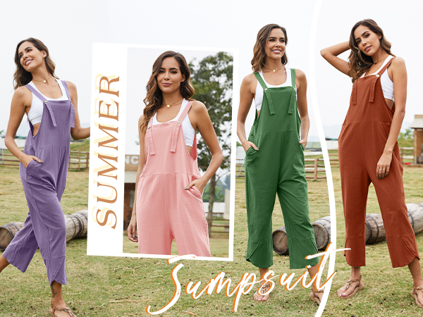 summer bib overalls jumpsuits