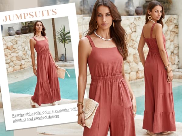 sleeveless jumpsuits