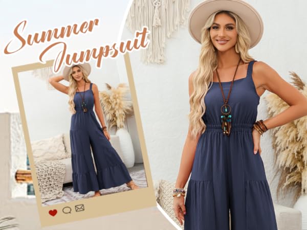 Sleeveless Jumpsuits