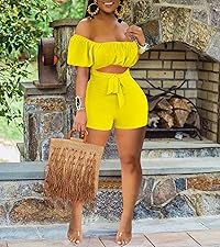 women sexy summer romper