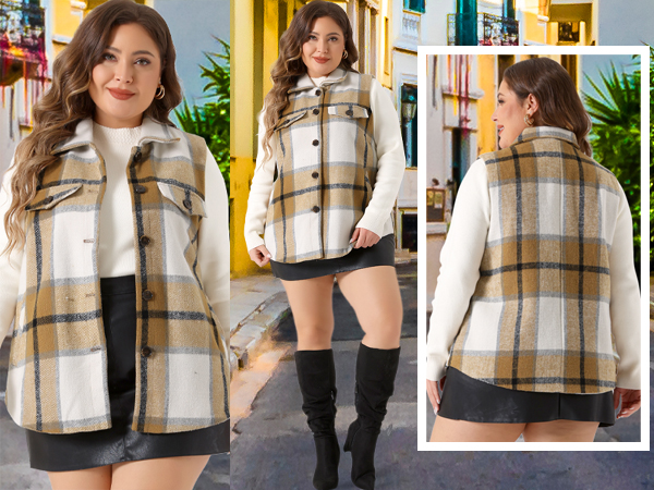  Plus Size Coat